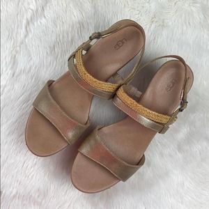 UGG Wedge Sandals Size 10